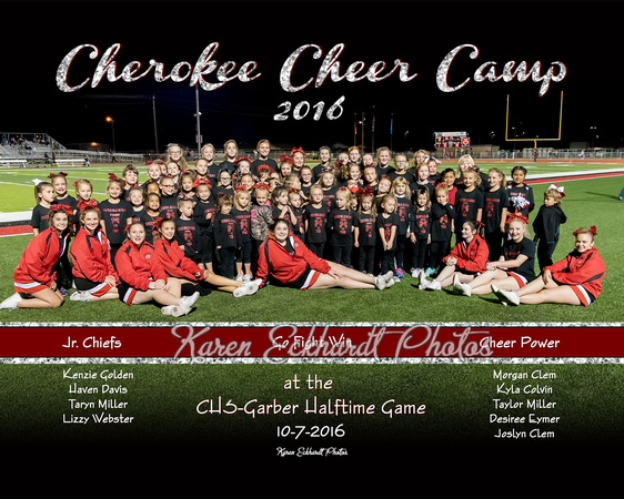 8x10 Cherokee Cheer Camp 2016