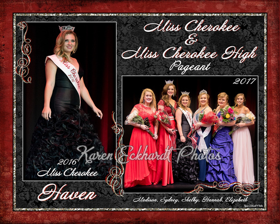 8x10 Miss Cherokee Haven 2017