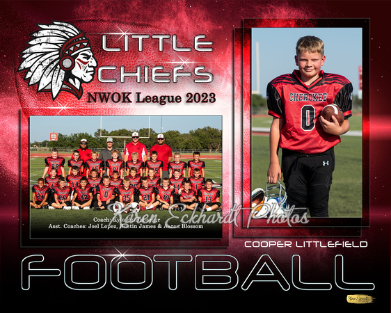 8x10 Littlefield_Cooper 2023 Little Chiefs memory Mates