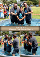 2022-6-19 Baptism Collages