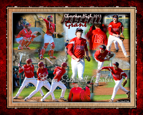 8x10 Grant Baseball 2013 collage