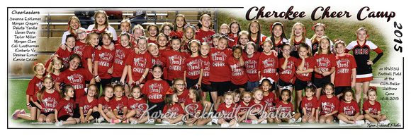 5x15 Cherokee Cheer Team 2015