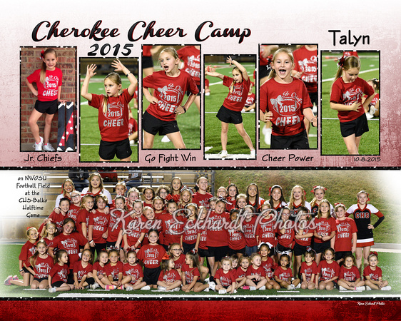 8x10 Talyn  Cherokee Cheer Camp 2015