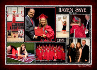 Thank You Card Graduation 2017 Haven Davis