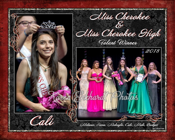 8x10 Miss Cherokee Cali 2018