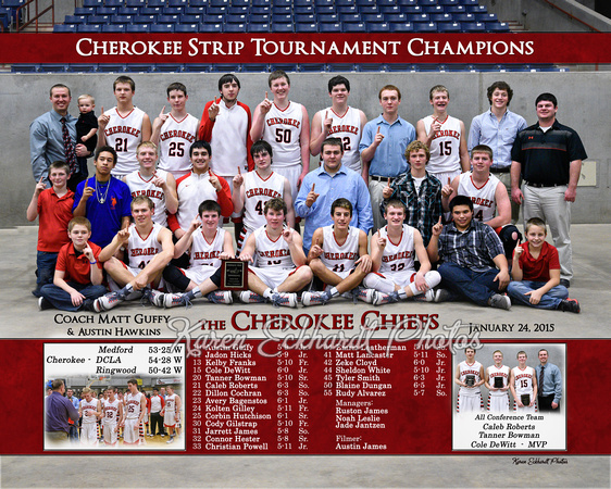 8x10 CHS Cherokee StripChamps 2015