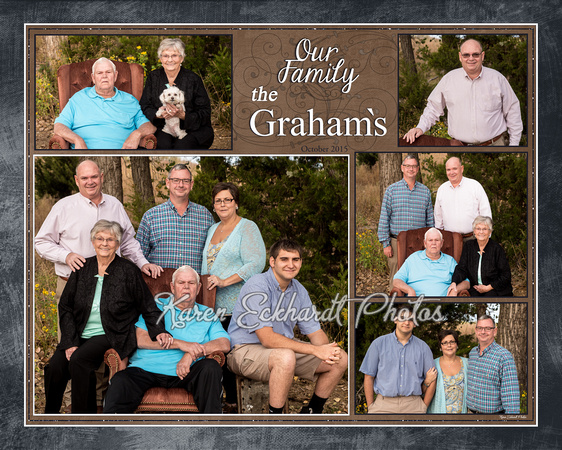 20x16 Graham Family Collage 2