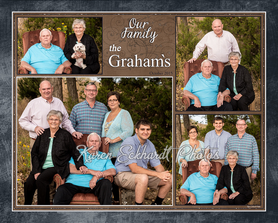 20x16 Graham Family Collage