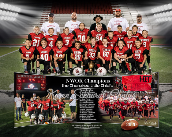 16x20 Little Chiefs Champs Team Collage 2020 copy