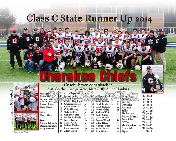 8 x 10 State FB Collage